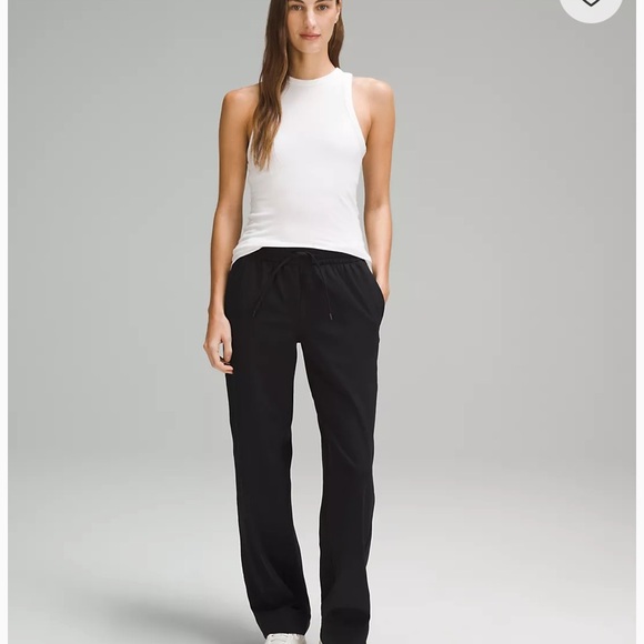 Straight-Leg MR Luxtreme™ Pant*Regular BLK L - Picture 3 of 3